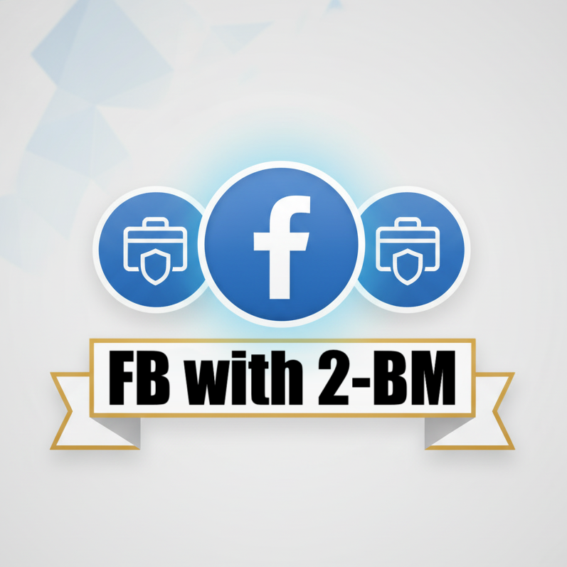 30 to 60 Days old FB with 2-BM, 100+ Friends